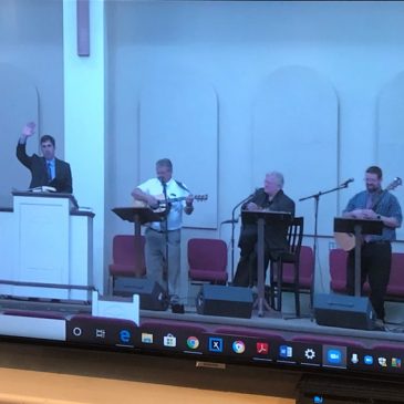 Preaching via Live Stream